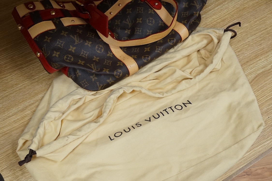A Louis Vuitton Salina ruby monogram tote bag, numbered RC4077, with dust cover, 44cm wide